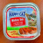 Happy Cat Minkas Duo MIT GEFLÜGEL & RIND with Poultry and Beef